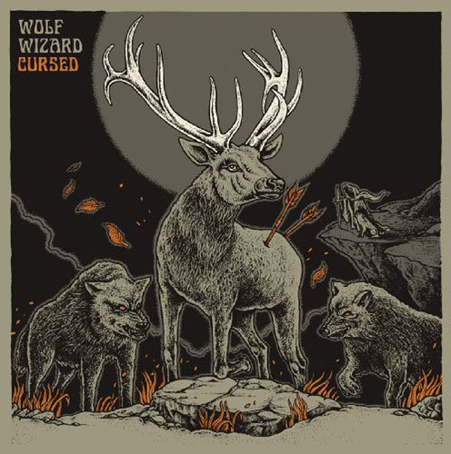 WOLF WIZARD "cursed" LP coloured